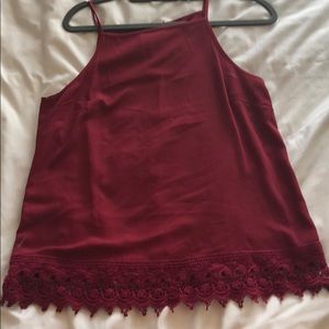 Maroon Tank Top